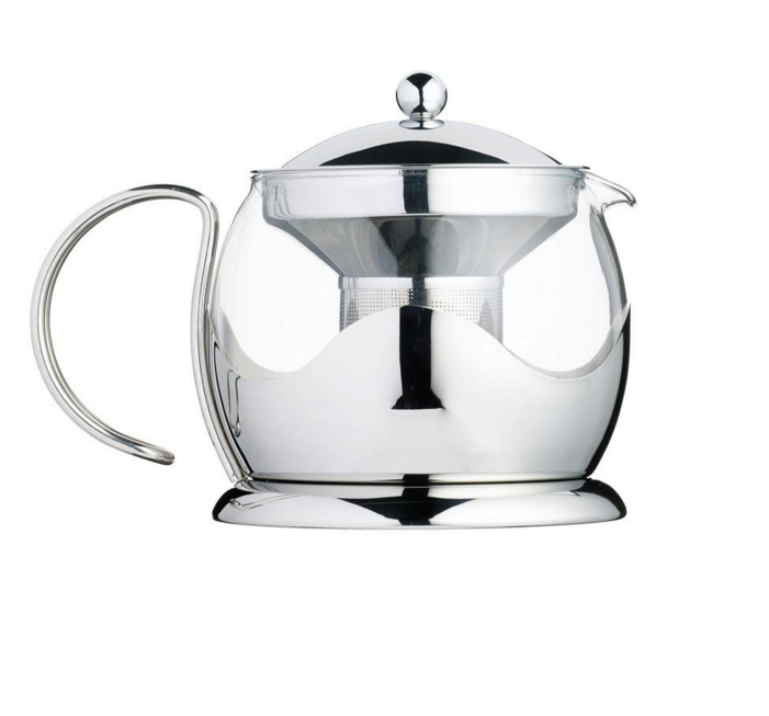 L'express ​Contemporary style borosilicate glass teapot