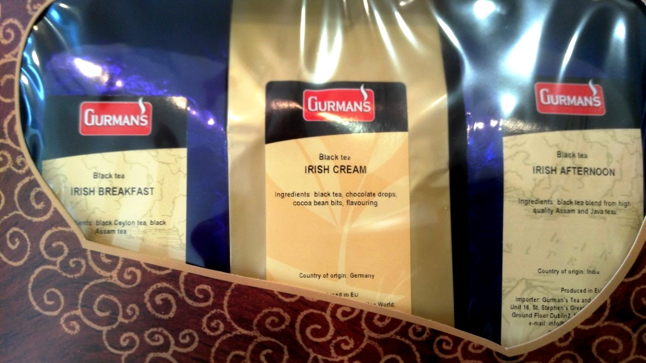 Irish Cream Black Tea Selection Set 3x100g