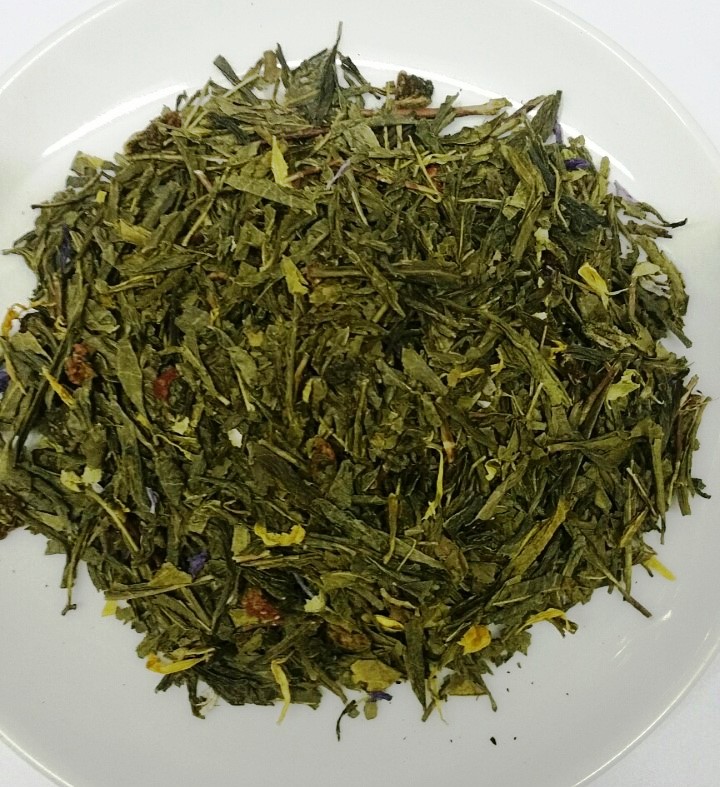 ​Flavored Green tea with Spirulina