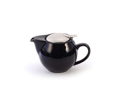 Porcelain Teapot SAARA - Black 0.5 l