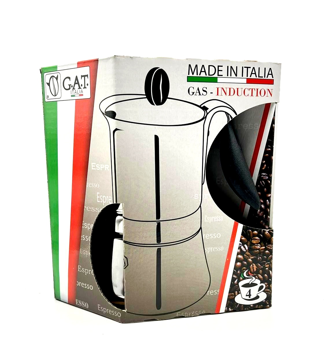 GAT LADY Induction Coffee Maker - 4 Cups